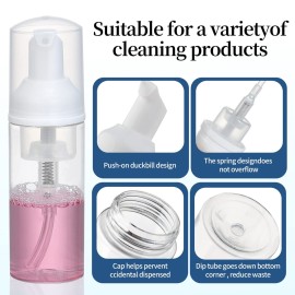 36 pcs 2oz Empty Foam Soap Dispensers Bottle Mini Lash Cleanser Bottles Refillable Cleaning for Shampoo Lotion Hand Sanitizer Cosmetics Castile BPA-Free 36 pcs 2oz Empty Foam Soap Dispensers Bottle Mini Lash Cleanser Bottles Refillable Cleaning for Shampoo Lotion Hand Sanitizer Cosmetics Castile BPA-Free