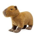 Frankiezhou Home Capybara Plush Toy - Lifelike Rodent 13 Capybara Stuffed Animals, Soft Wild Animals Crawling Capybara Unique Plushie Toys Model Dolls Collection for Kids