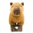 Frankiezhou Home Capybara Plush Toy - Lifelike Rodent 13 Capybara Stuffed Animals, Soft Wild Animals Crawling Capybara Unique Plushie Toys Model Dolls Collection for Kids