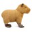 Frankiezhou Home Capybara Plush Toy - Lifelike Rodent 13 Capybara Stuffed Animals, Soft Wild Animals Crawling Capybara Unique Plushie Toys Model Dolls Collection for Kids