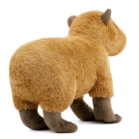 Frankiezhou Home Capybara Plush Toy - Lifelike Rodent 13 Capybara Stuffed Animals, Soft Wild Animals Crawling Capybara Unique Plushie Toys Model Dolls Collection for Kids