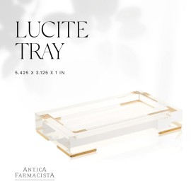 Antica Farmacista Bath & Body Lucite Tray, 1 Count