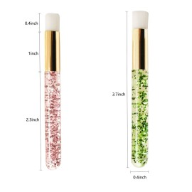 20-Piece Lash Shampoo Brush Set - Eyelash Extension Cleanser, Peel Off Blackhead, Nose Pore Deep Cleaning Brush for Face & Eyelash