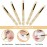 20-Piece Lash Shampoo Brush Set - Eyelash Extension Cleanser, Peel Off Blackhead, Nose Pore Deep Cleaning Brush for Face & Eyelash