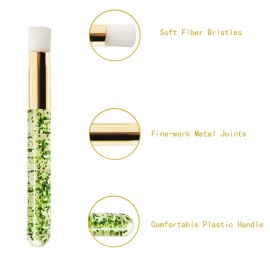 20-Piece Lash Shampoo Brush Set - Eyelash Extension Cleanser, Peel Off Blackhead, Nose Pore Deep Cleaning Brush for Face & Eyelash