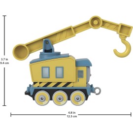 THOMAS & FRIENDS Carly The Crane Vehicle die-cast Push-Along Toy Rail Vehicle for Preschool Kids Ages 3 Years and Older, HDY61 THOMAS & FRIENDS Carly The Crane Vehicle die-cast Push-Along Toy Rail Vehicle for Preschool Kids Ages 3 Years and Older, HDY61