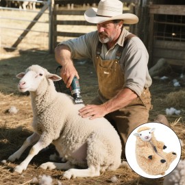 AGRIMONY Cute Shaved Sheep Stuffed Animals,Small Plushies Kawaii Lamb Plush Toys, Easter Valentines Mothers Day Birthday Christmas Funny Gifts Sheep Decor for Kids Girls Boys Teens Women