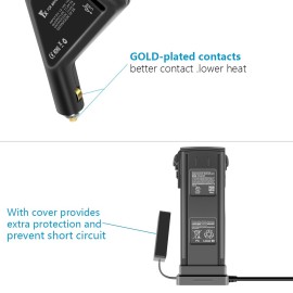 Hanatora 3 in 1 Battery Car Charger for DJI Mavic 3/Classic/Pro/Cine/Enterprise Drone, 12V Rapid Charging Hub Accessories