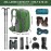 Maelstrom Hiking Backpack,Camping Backpack,40L Waterproof Hiking Daypack with Rain Cover,Lightweight Travel Backpack,Green