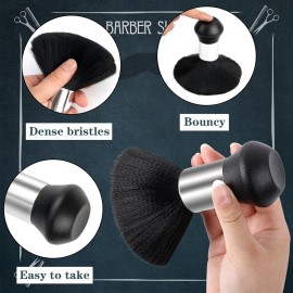 FEBSNOW Professional Barber Cape White Salon Hair Cutting Cape with Adjustable neckline and Neck Duster Brush Barber Shop Supplies 46.8  56 Inch FEBSNOW Professional Barber Cape White Salon Hair Cutting Cape with Adjustable neckline and Neck Duster Brush Barber Shop Supplies 46.8  56 Inch