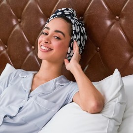 GRACE & COMPANY Luxe Micro-Cotton Hair Towel Wrap for Women - Super Absorbent Quick Drying Towel for Curly, Long and Natural Hair - Casablanca GRACE & COMPANY Luxe Micro-Cotton Hair Towel Wrap for Women - Super Absorbent Quick Drying Towel for Curly, Long and Natural Hair - Casablanca