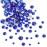 Beadsland Rhinestones for Makeup,8 Sizes 2500pcs Blue Flatback Rhinestones Face Gems for Nails Crafts with Tweezers and Wax Pencil,Sapphire,SS4-SS30