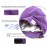 sent hair Kids Satin Lined Bonnet Silk Slouchy Beanie for Natural Hair Adjustable Sleep Bonnet Slap Cap for Kids,Babies,Child,Toddler(0-3 Years Old,Lavender Purple)