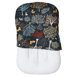 Jundetye Newborn Lounger Cover for Boys and Girls Removable Cover Ultra Soft Comfortable Lounger Slipcover for Infant Lounger Pillow Forest Animals