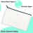 ZeeDix 8 Pack 8.3 x 5 inches Blank DIY Craft Bag - White Canvas Zipper Pouch Bags Multipurpose Cosmetic Bag Makeup Pouch with Zipper, Travel Toiletry Bag for Storage