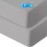 Crib Sheets Waterproof 2 Pack, Crib Mattress Protector, Toddler Fitted Crib Sheet Neutral, Ultra Soft & Breathable Toddler Bed Sheets for Boys and Girls, Grey