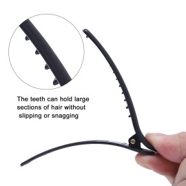 BMAMBAS Hair Clips for Styling Salon Sectioning Non-Slip Colorful Plastic Duckbill Alligator Hair Barrettes Pins for Thick and Thin Hair (12PCS COLORED) BMAMBAS Hair Clips for Styling Salon Sectioning Non-Slip Colorful Plastic Duckbill Alligator Hair Barrettes Pins for Thick and Thin Hair (12PCS COLORED)