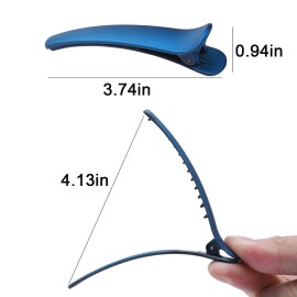 BMAMBAS Hair Clips for Styling Salon Sectioning Non-Slip Colorful Plastic Duckbill Alligator Hair Barrettes Pins for Thick and Thin Hair (12PCS COLORED) BMAMBAS Hair Clips for Styling Salon Sectioning Non-Slip Colorful Plastic Duckbill Alligator Hair Barrettes Pins for Thick and Thin Hair (12PCS COLORED)