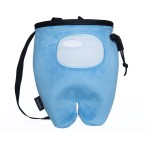 Rockbuddy Chalk Bag for Rock Climbing - Bouldering Chalk Bucket with Quick-Clip Belt, Zipper Pocket and Brush Holder (Crewmate)