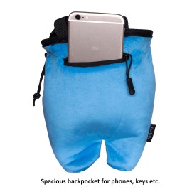 Rockbuddy Chalk Bag for Rock Climbing - Bouldering Chalk Bucket with Quick-Clip Belt, Zipper Pocket and Brush Holder (Crewmate)