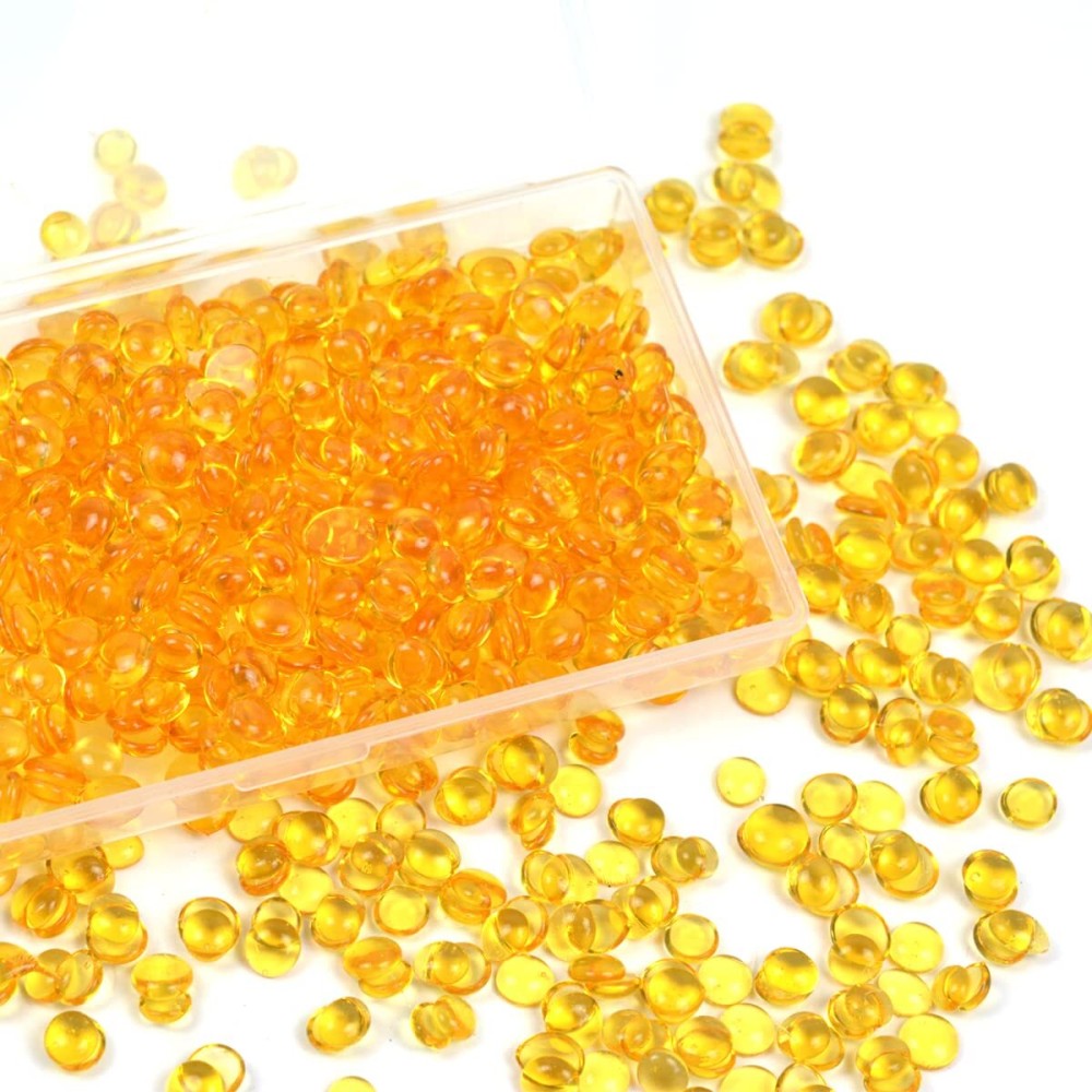 100g Keratin Glue Granules Beads Hot Fusion Extensions Tool for Hair Extensions (Yellow)