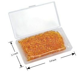 100g Keratin Glue Granules Beads Hot Fusion Extensions Tool for Hair Extensions (Yellow)