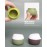 Gemice Silicone Cream Jars, TSA Approved Travel Size Containers - Leak-proof Travel Accessories with Lid for Cosmetic Makeup Face Body Hand Cream (4 Pieces)