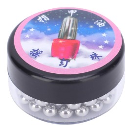 100pcs Pieces Paint Mixing Balls Stainless Steel Mixing Balls Nail Polish Mixing Agitator Balls -Proof Metal Paint Mixing Balls for Mixing Nail Polish Model Paints, 7/32, Tool