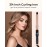 3/4 Inch Extra Long Barrel Curling Iron, Ceramic Tourmaline Curling Wand Professional Dual Voltage