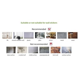 Colorful Rainbow Wall Sticker Stickers,for Baby Kids Girls Bedroom Art,Peel and Stick Large Fabric Watercolor Rainbow Wall Mural Stickers,94.49x82.68