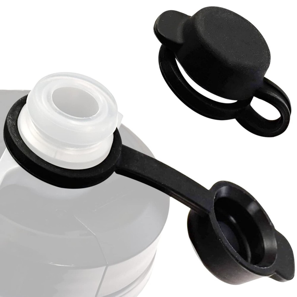 Samorillo [2-Pack] Mud Caps for CamelBak Bottles - BPA-Free, Phthalate-Free, Lead-Free Silicone Cap/Top - Fits All Podium and Peak Fitness Bottles