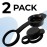 Samorillo [2-Pack] Mud Caps for CamelBak Bottles - BPA-Free, Phthalate-Free, Lead-Free Silicone Cap/Top - Fits All Podium and Peak Fitness Bottles