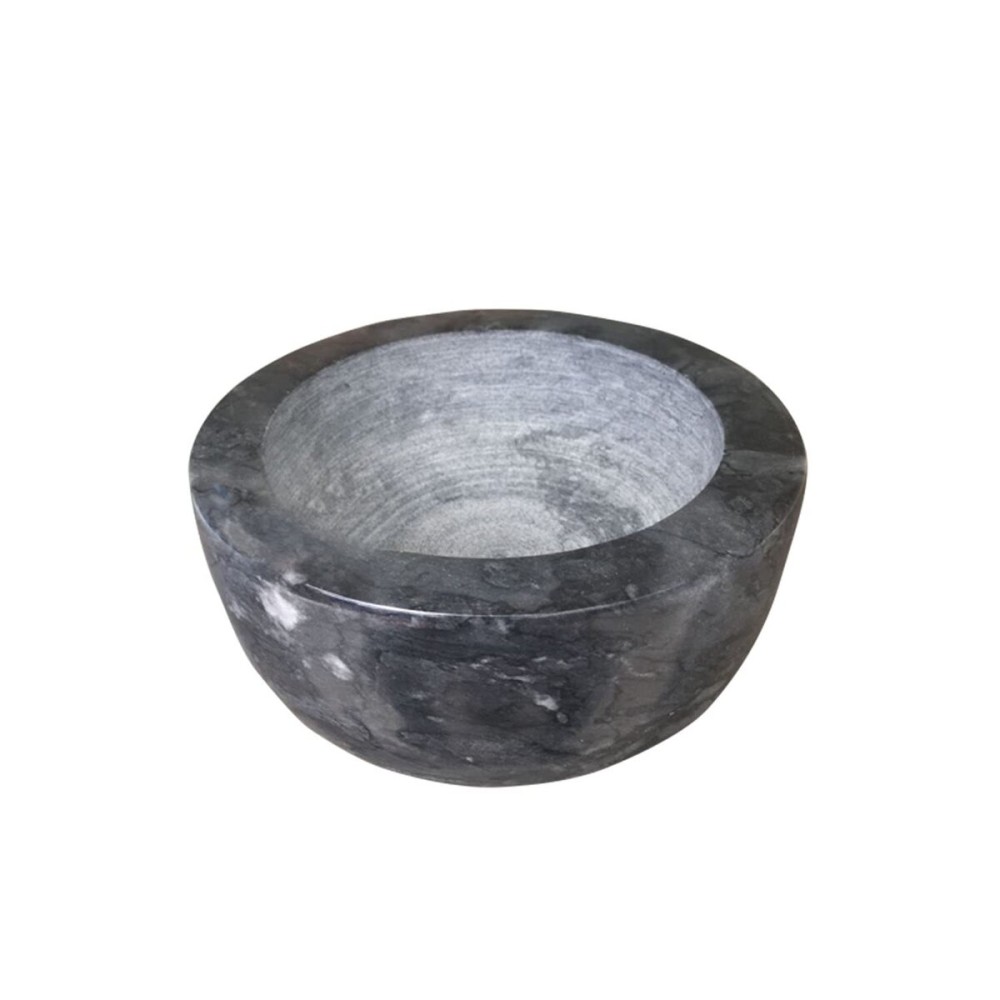 Yepmlrt Marble Shaving BowlHandcrafted Black Marble LaterShaving Soap & Cream Bowl for MenLather Mug with Interior Grooves Builds a Rich.