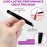 EAF Beauty eyebrow tweezer set, best grooming hair remover, heavy duty craft tweezers, sharp tweezers, and brow tweezers. fine point tweezers, with travel case (black)