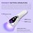 SMALLSHS Handheld UV Light for Gel Nails, Portable Mini Nail Lamp LED Flash Nail Curing Polish Rechargeable Nail Dryer Resin Art Fast-Dry Machine 5V USB Home DIY