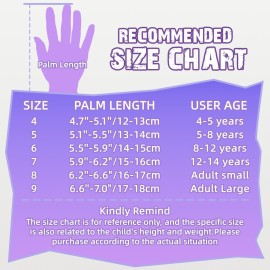 WVVOU Goalkeeper Gloves for Kids Youth, Soccer Goalie Gloves with Double Protection, Anti-Slip Soccer Gloves, Super Grip