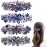 4 PCS Hair Barrettes for Women Ladies, Flower Crystal Rhinestones Barrette Pearl Spring Hair Clip Accessories Women Fashion Ponytail Holders Barrette for Daily Wear Mothers Day present