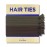 HAVHAF Knotted Hair Ties - No Damage Crease or Breakage, Elastic Ties for Men with Long, Curly, Thick Hair, Perfect Ties for Buns (Thin (8 pcs), Mud)