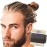 HAVHAF Knotted Hair Ties - No Damage Crease or Breakage, Elastic Ties for Men with Long, Curly, Thick Hair, Perfect Ties for Buns (Thin (8 pcs), Mud)