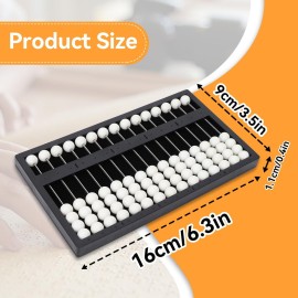 The Blind Abacus,Professional Mathematic Concepts Blind Abacus Portable Learning Tool for Early Education