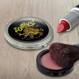 GRAPHICS & MORE Scooby-Doo Zoinks Eyes Compact Travel Purse Handbag Makeup Mirror