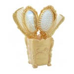 Beaupretty 1set Scalp Massage Comb Mirror Makeup Hairstyling Tools