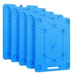 OUTXE Ice Packs for Coolers - 5 Large- 9.5 x 13 Inch, Space Saving - Reusable, Long Lasting, Cold Freezer Packs for Coolers&Totes to Keep Food Fresh