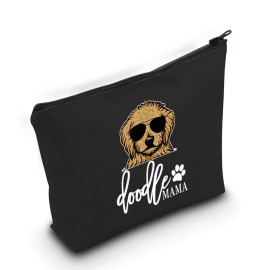 ZJXHPO Golden Doodle Mom Gift Dog Lover Gift Funny Doodle Mama Zipper Pouch Makeup Bag (BL Doodle)