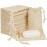 Cunhill Exfoliating Pouch Sisal Soap Saver Bag with Drawstring Mesh Foaming and Drying Soap Holder for Bath and Shower (70 Pieces)