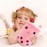 Ditucu Cute Boba Tea Plush Stuffed Bubble Tea Plushie Cartoon Soft Strawberry Pillow Home Hugging Gift for Kids Pink 13.7 inch