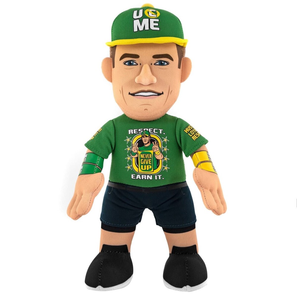 Bleacher Creatures WWE John Cena UCME 10 Plush Figure- A Wrestling Legend for Play or Display