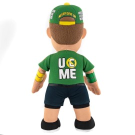Bleacher Creatures WWE John Cena UCME 10 Plush Figure- A Wrestling Legend for Play or Display