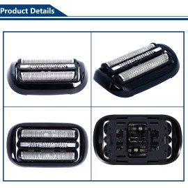 Series 5/6 53B Shavers Replacement Head Compatible with Braun - Foil & Cutter Blades Compatible with 5020s, 5018s, 5035s, 5049cs, 5050cs, 6020s, 6040cs, 6075cc, 6072cc (1 Count) Series 5/6 53B Shavers Replacement Head Compatible with Braun - Foil & Cutter Blades Compatible with 5020s, 5018s, 5035s, 5049cs, 5050cs, 6020s, 6040cs, 6075cc, 6072cc (1 Count)