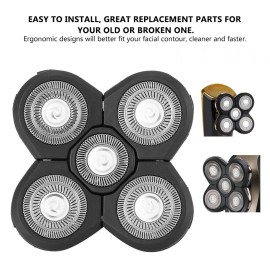 Electric Shaver Replacement Electric Shaver Accessory Electric Replacement Shavers For Men Bald Head Rotary Shaver Grooming Kit Facial Clean Trimmer[01]